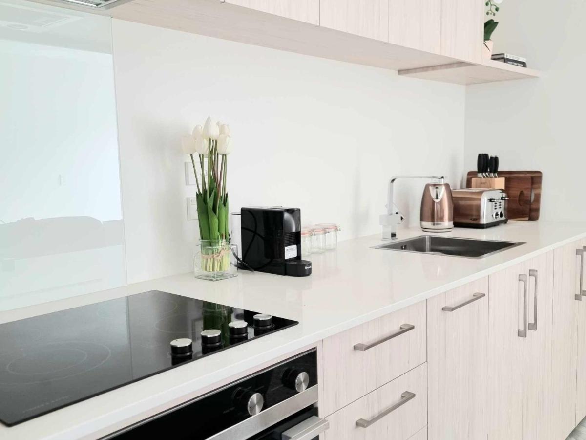 Elegant Cbd Apartment Christchurch Exteriör bild